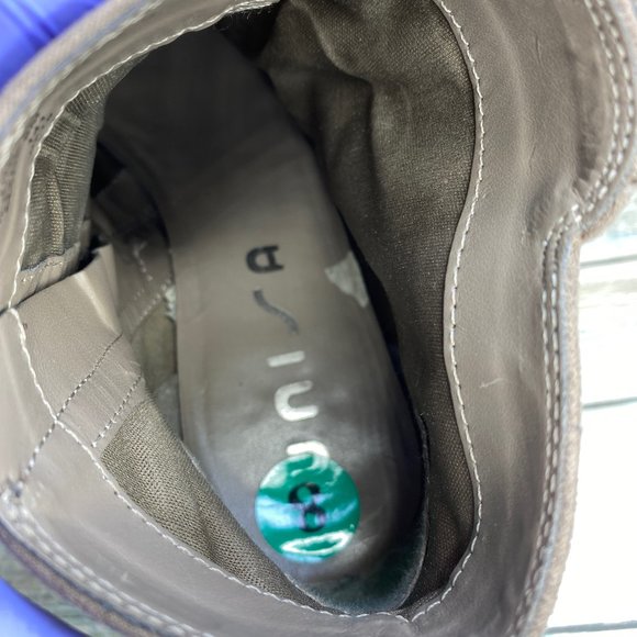 Unisa Laylay Gray Fabric Ankle Boots - Picture 5 of 12